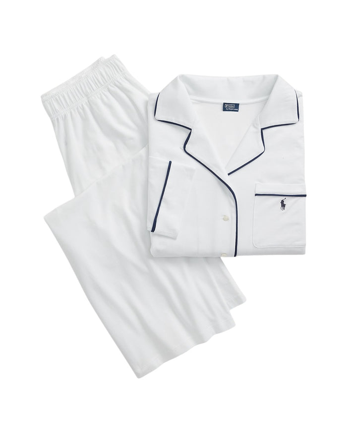 Polo Ralph Lauren Long-Sleeve Jersey Pajama Set - 4P0229