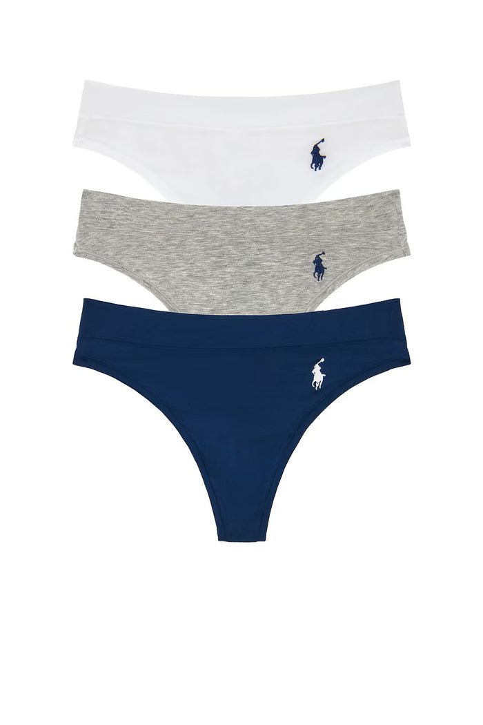 Polo Ralph Lauren Thong Panty 3-Pack - 4P0710