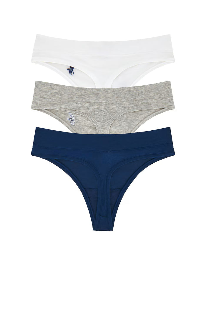Polo Ralph Lauren Thong Panty 3-Pack - 4P0710