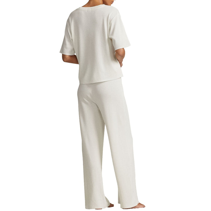 Polo Ralph Lauren Womens Waffle Knit Pajama Set - 4P8032