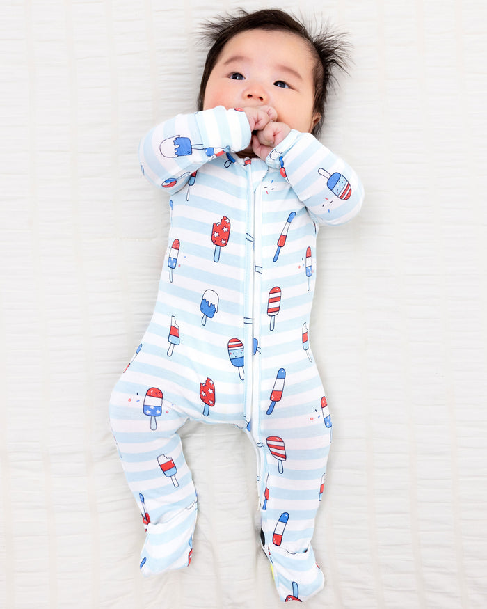 Popsicles Bamboo Convertible Footie