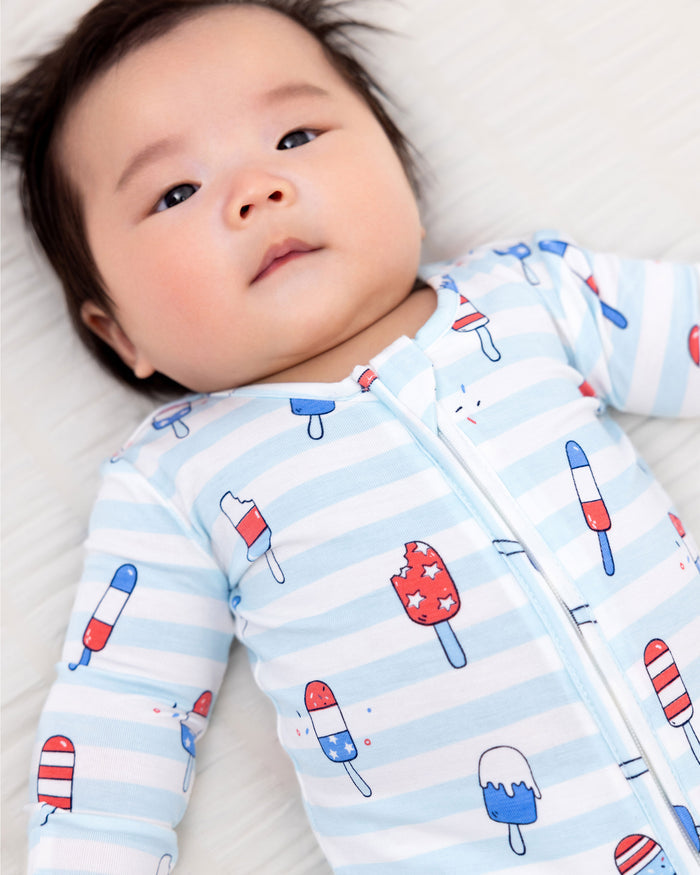 Popsicles Bamboo Convertible Footie