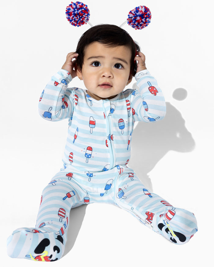 Popsicles Bamboo Convertible Footie