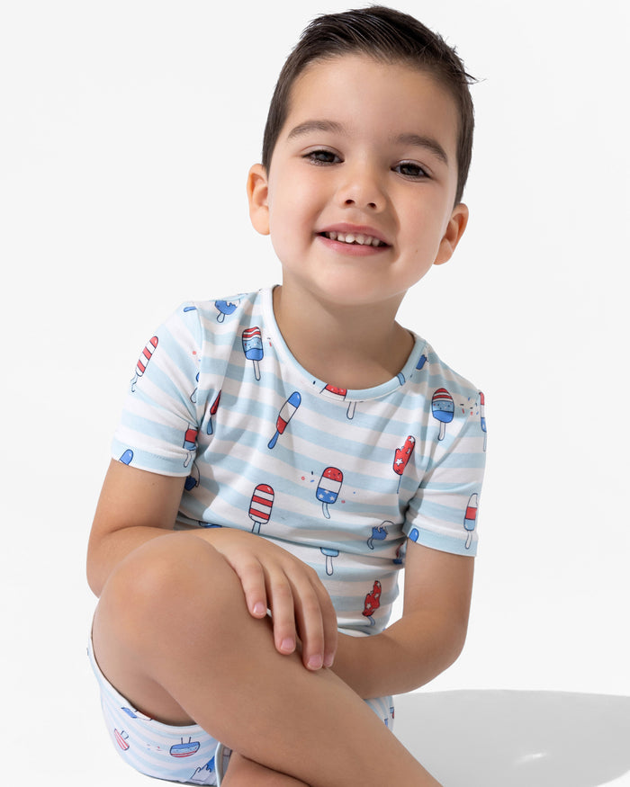 Popsicles Bamboo Kids Pajama Short Set