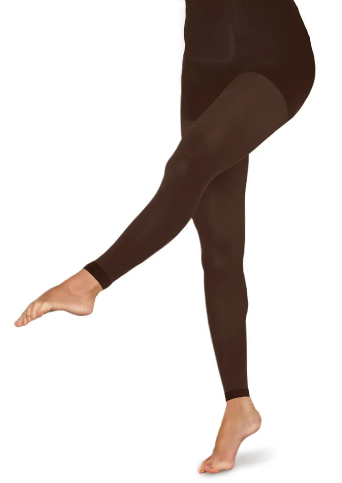 Preggers Maternity Footless Hosiery Tights 10-15 mmhg