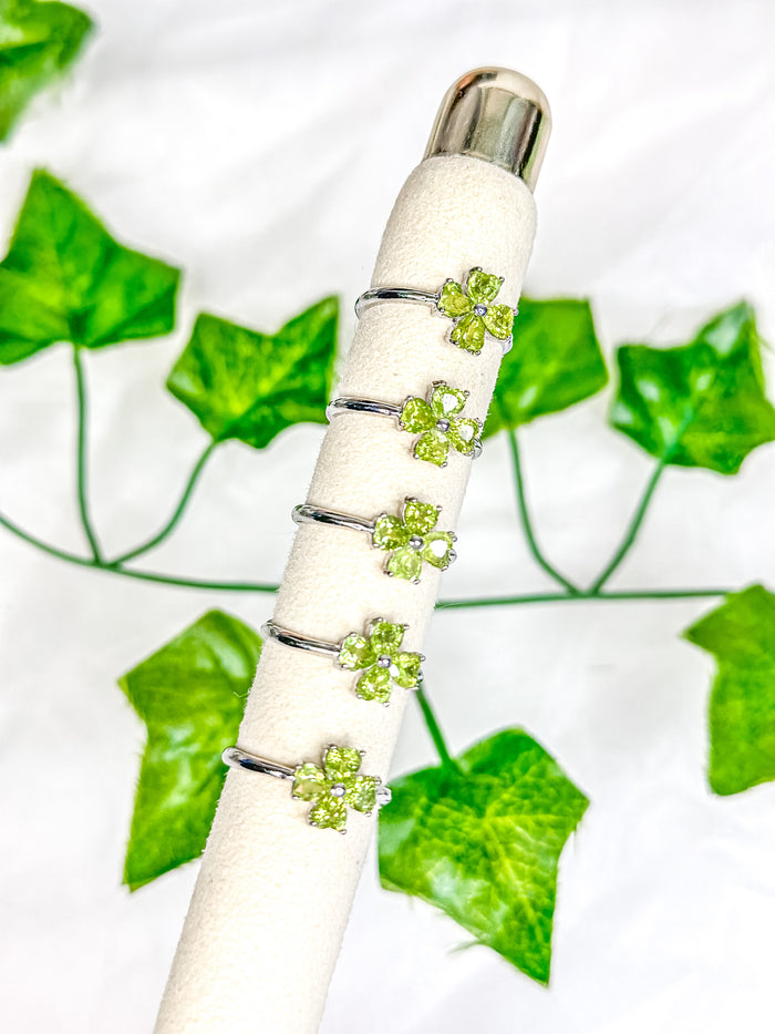 Prehnite Ring (adjustable)