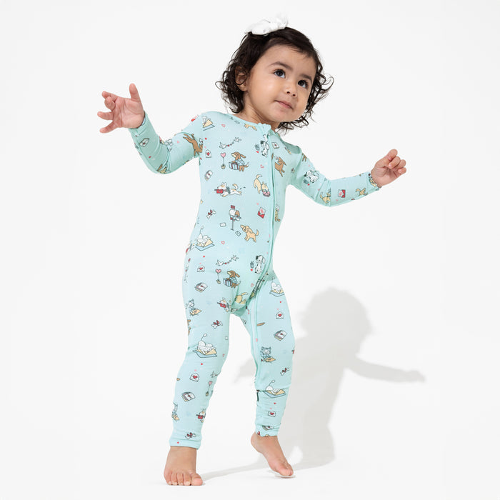 Puppy Love Bamboo Convertible Footie