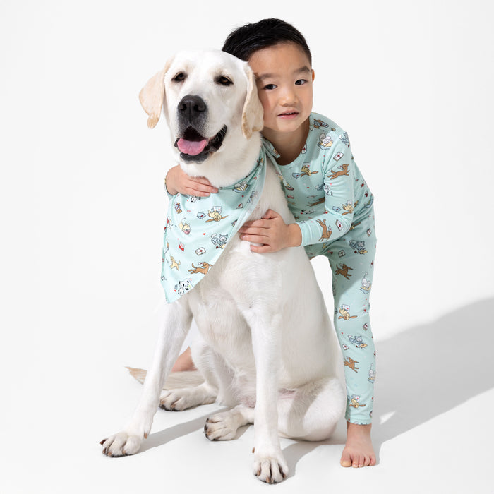 Puppy Love Bamboo Matching Pet Bandana