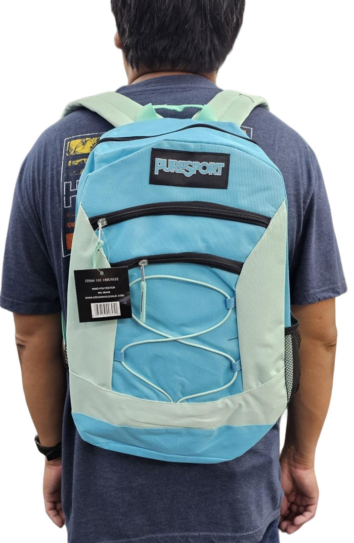 PureSport 18" Bungee kids Backpack - 102-18BUNGEE Retail $39.95