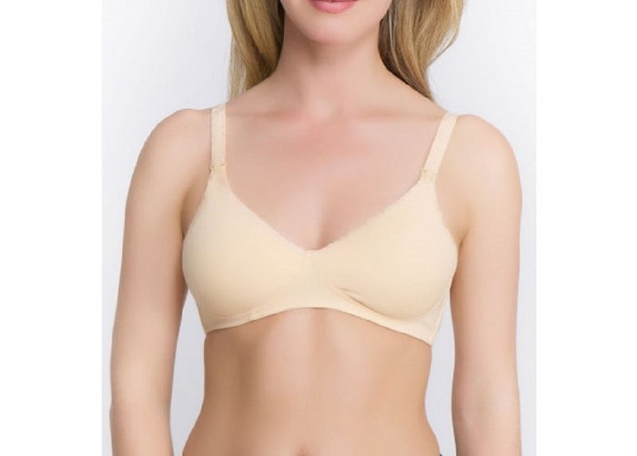 QT Cotton Molded Nursing Softcup Bra - 381