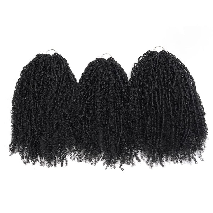 qvr human hair crochet braids afro twist curly for locs and twists style