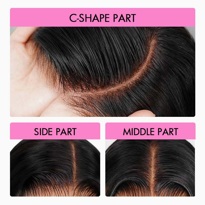 QVR Glueless Burmese Curly Human Hair Wig Lux Thick Density Pre Plucked Highlight P1B/30 Wigs