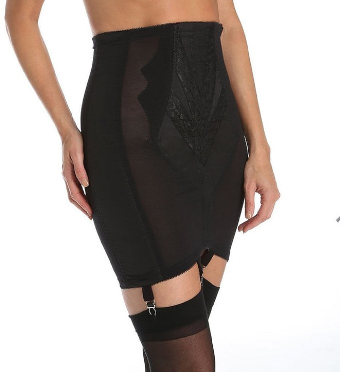 Rago High Waist Open Bottom Girdle with Zipper - 1294