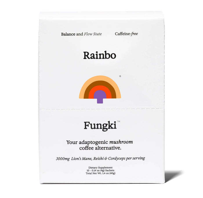 RAINBO Fungki - Herbal Mushroom Coffee Alternative - Carton (10 servings)