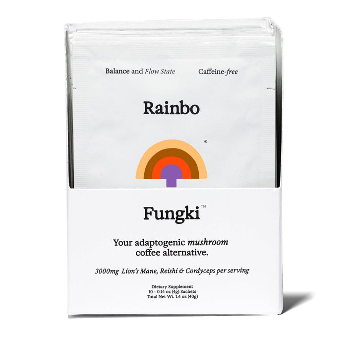 RAINBO Fungki - Herbal Mushroom Coffee Alternative - Carton (10 servings)