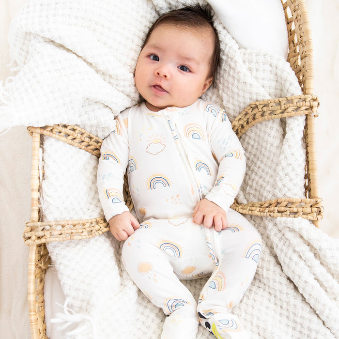 Rainbow Dreams Bundle - Bamboo Convertible Footies