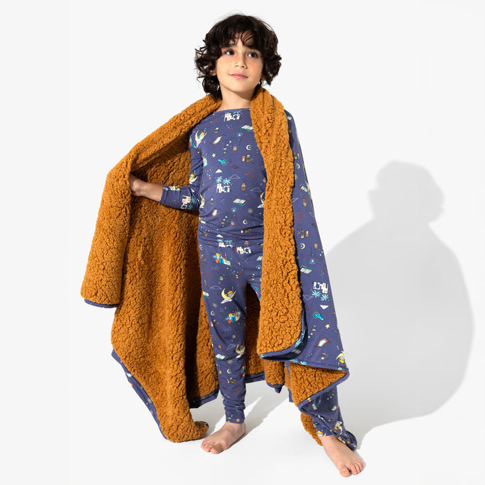 Ramadan Bamboo Sherpa Blanket