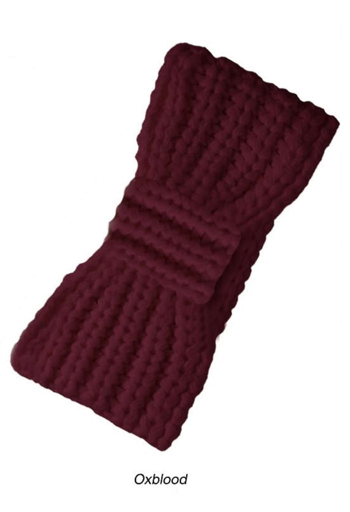Rampage Chunky Knit Earband One Size - ECR-1004L