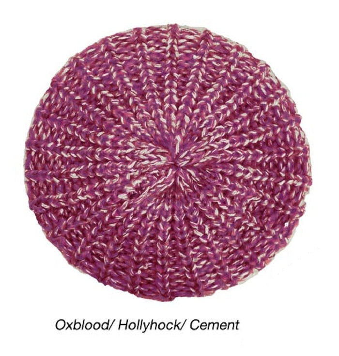 Rampage Sequin Marled Beret One Size - HTR-1002L