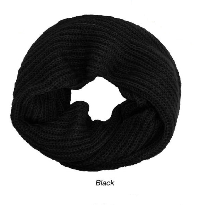 Rampage Shaker Knit Infinity Scarf One Size - SCR-1004L
