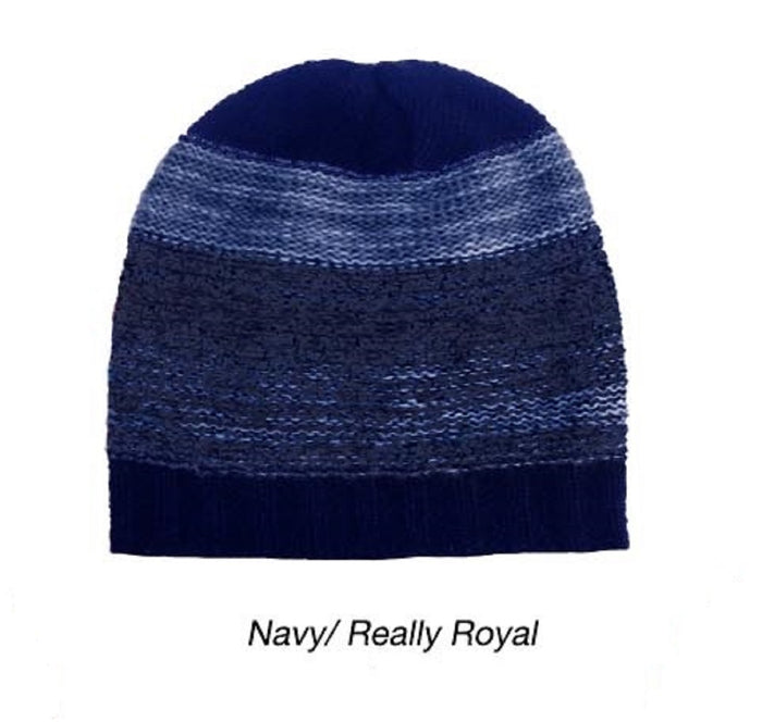 Rampage Striped Marled Beanie One Size - HTR-1000L