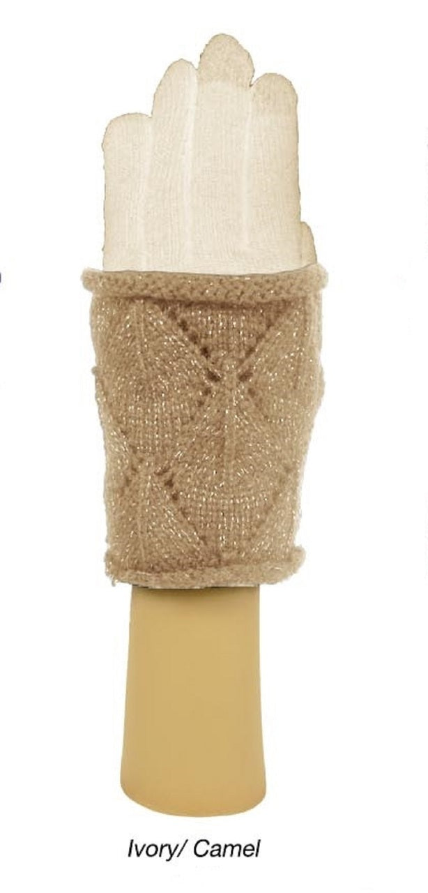Rampage Two Layer Luxer Crochet Glove One Size - GLR-1001L