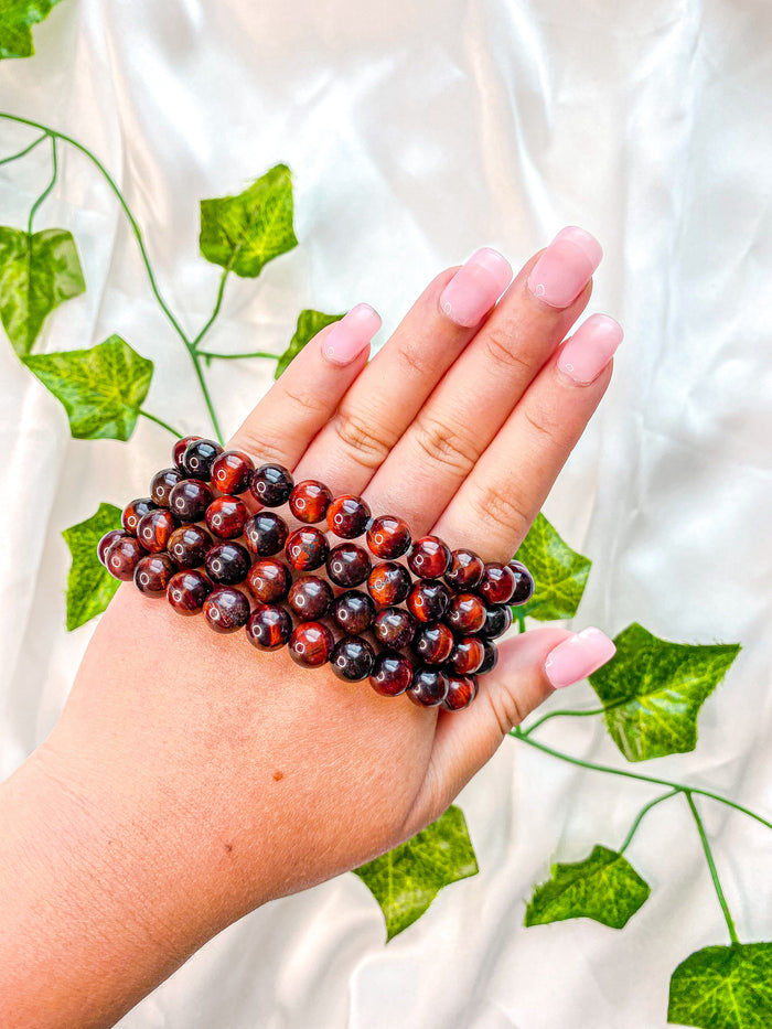 Red Tiger's Eye Bracelet