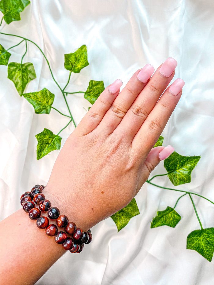 Red Tiger's Eye Bracelet