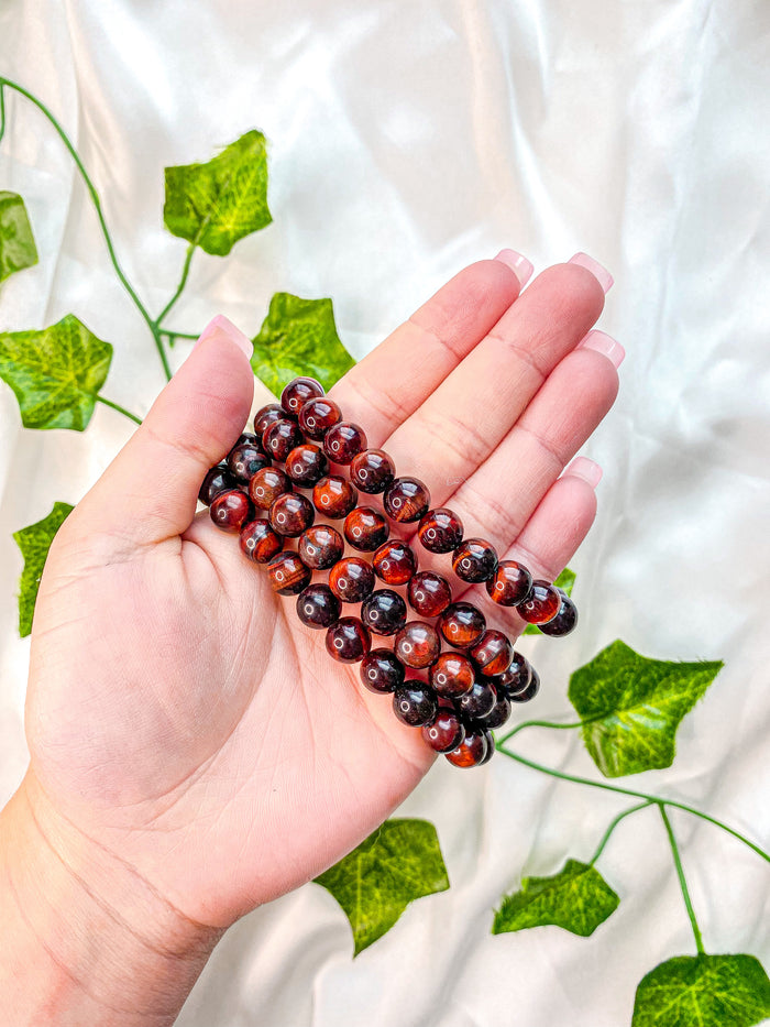 Red Tiger's Eye Bracelet