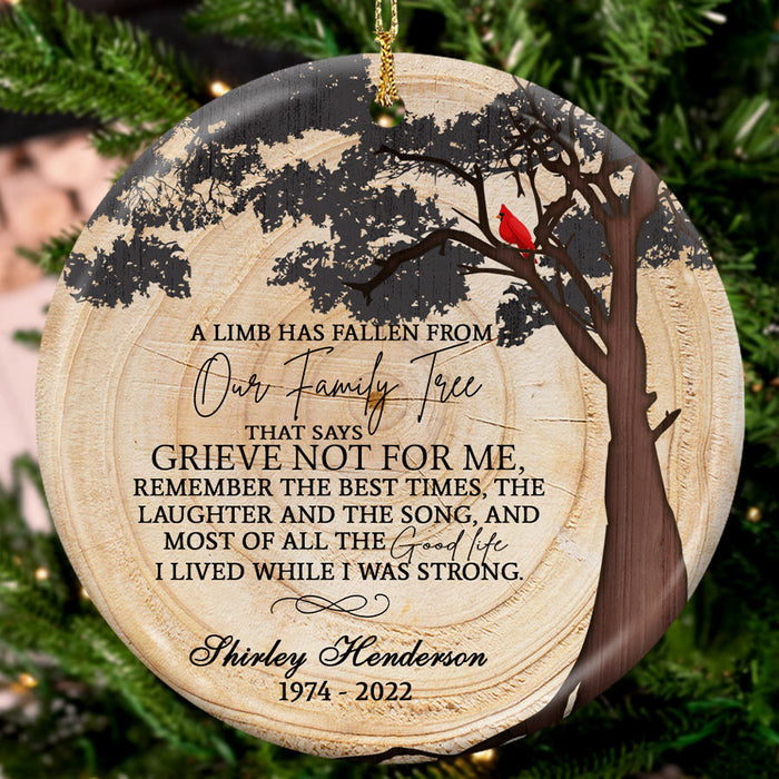 remembrance ornament