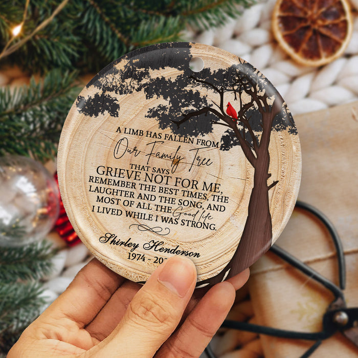 remembrance ornament
