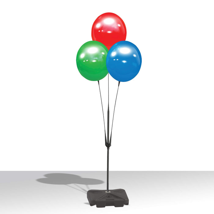 3 Balloon Cluster / Weighted Base Stand
