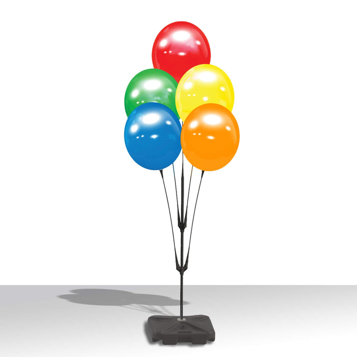 5 Balloon Cluster / Weighted Base Stand