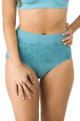 Rhonda Shear Blossom Seamless Floral Jacquard Panty - 9566