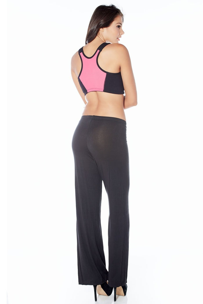 Rhonda Shear Fun Zip Front Sports Bra - R1611
