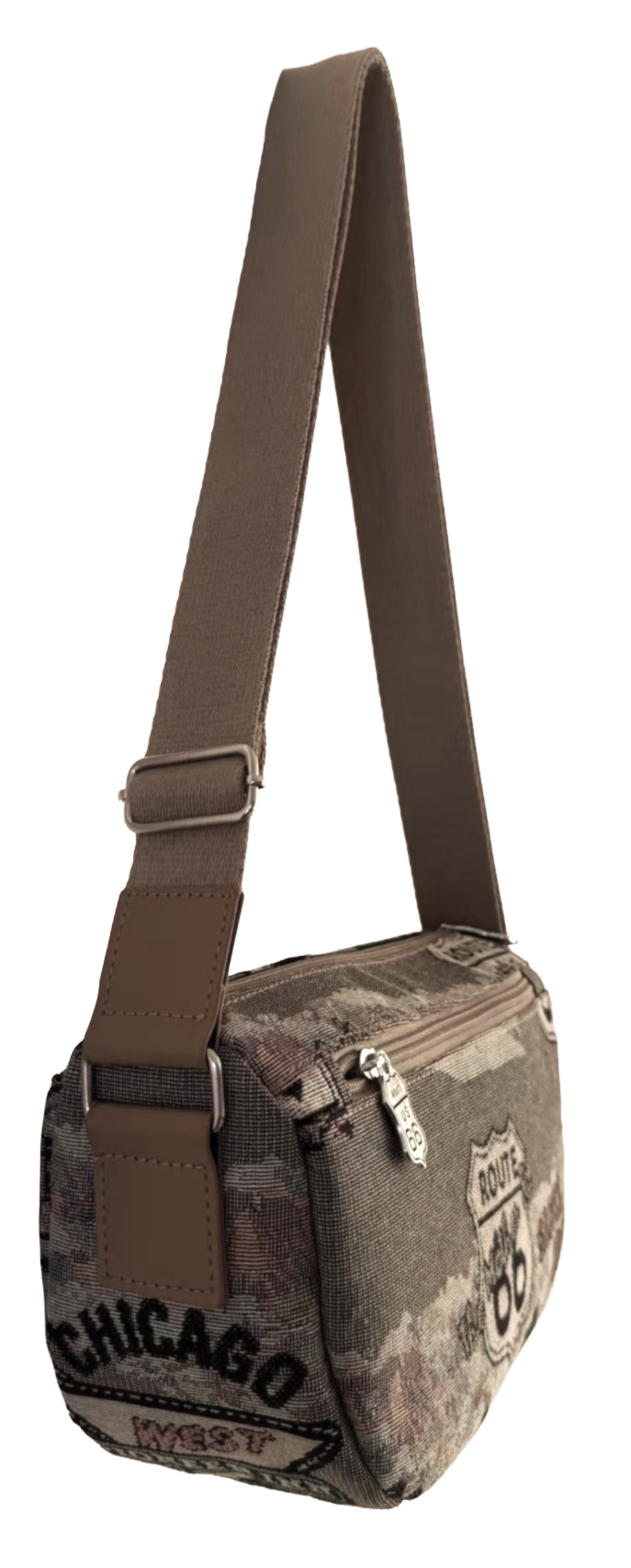 Route 66 Crossbody Bag 10" - T31010#66