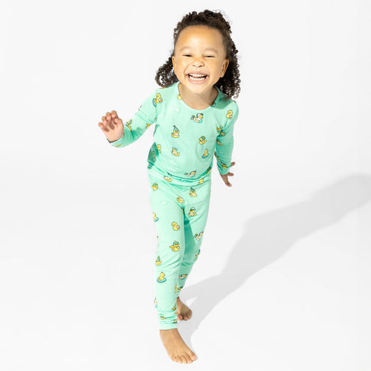 Rubber Ducky Bamboo Kids Pajamas