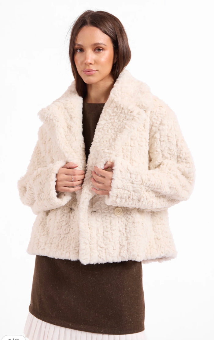 SAGE THE LABEL GENERATIONS FUR JACKET