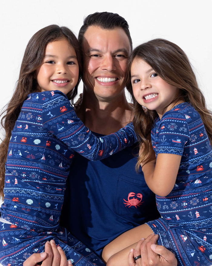 Sail Away Fair Isle Bamboo Men's Pajama Set