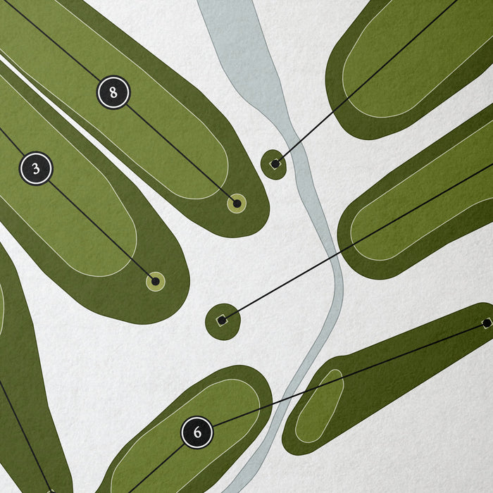 Salem Golf Course | Golf Course Map | Close Up