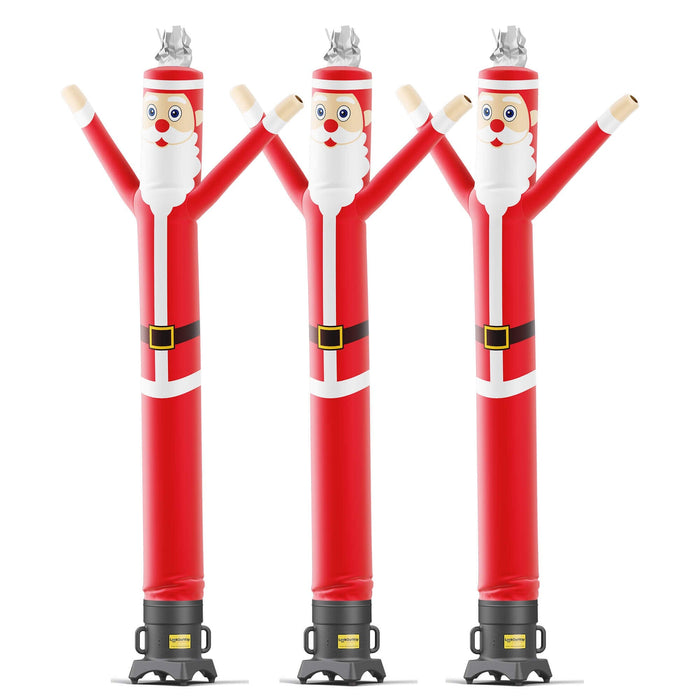 Santa Claus Air Dancers® Inflatable Tube Man 10M0120050x3