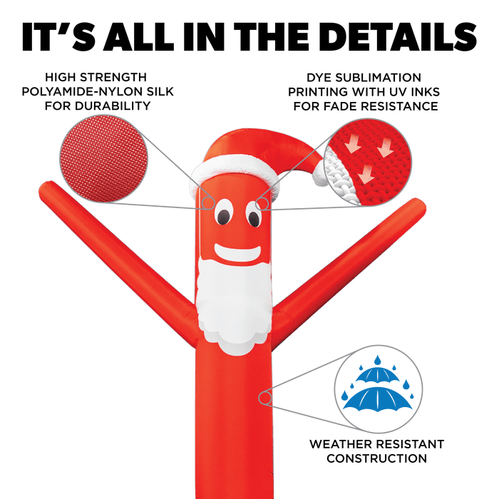 Santa Disguise Air Dancers® Inflatable Tube Man