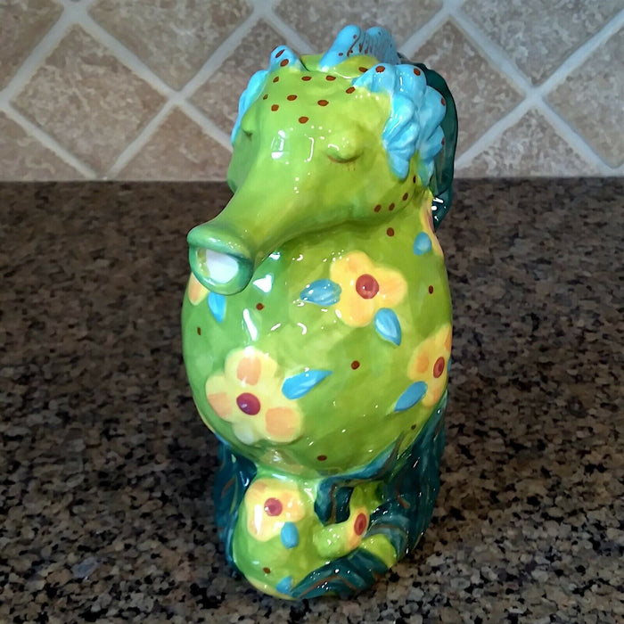Seahorse Teapot Decorative Kitchen Sea Life Decor Blue Sky By Diane