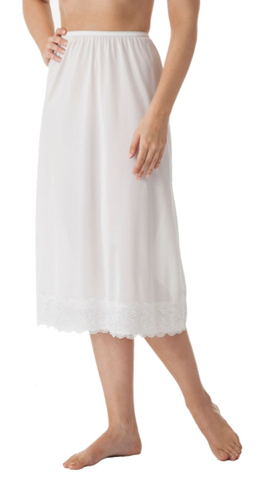 Shadowline Half Slip with Wide Lace - 2360