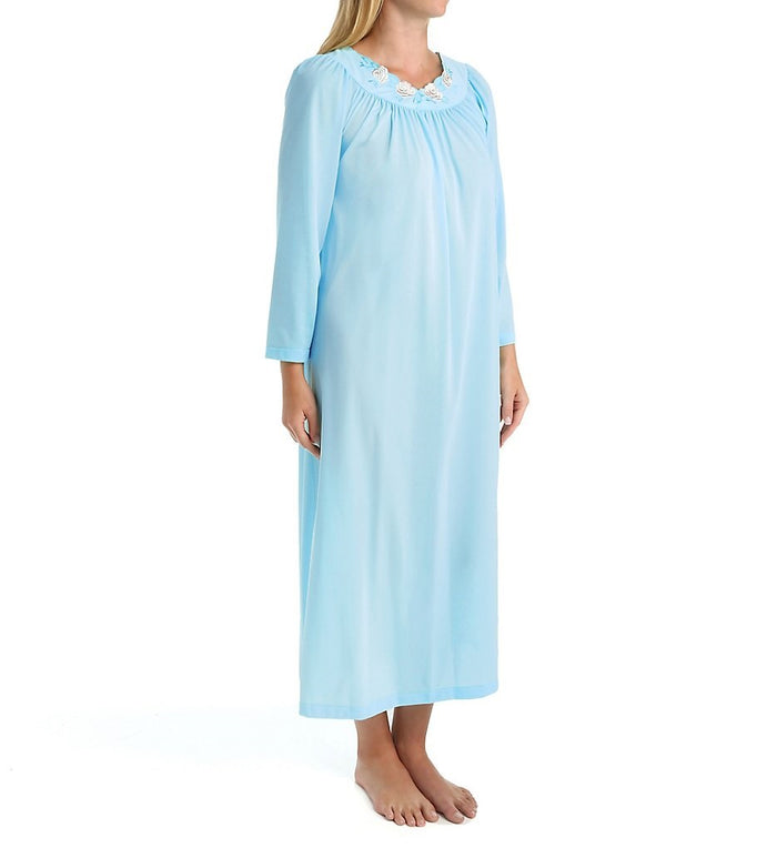 Shadowline Petals 53 Inch Long Sleeve Gown - 33280