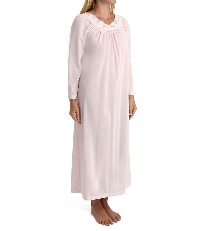 Shadowline Petals 53 Inch Long Sleeve Gown - 33280