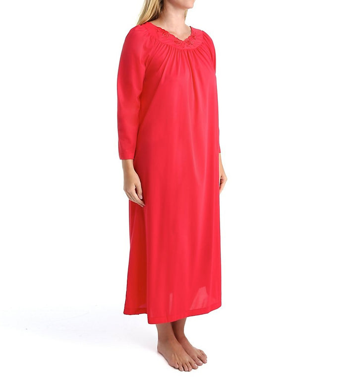 Shadowline Petals 53 Inch Long Sleeve Gown - 33280