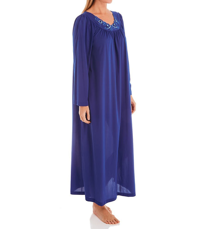 Shadowline Petals 53 Inch Long Sleeve Gown - 33280