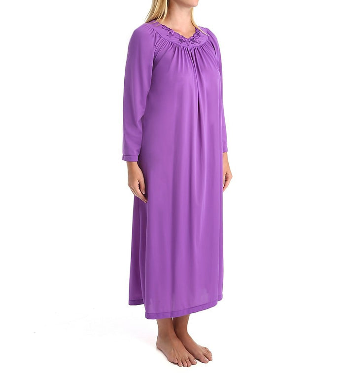 Shadowline Petals 53 Inch Long Sleeve Gown - 33280