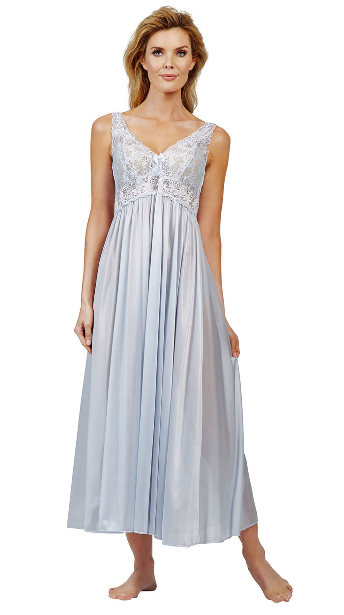 Shadowline Women's Silhouette 53 Inch Sleeveless Long Gown - 31737